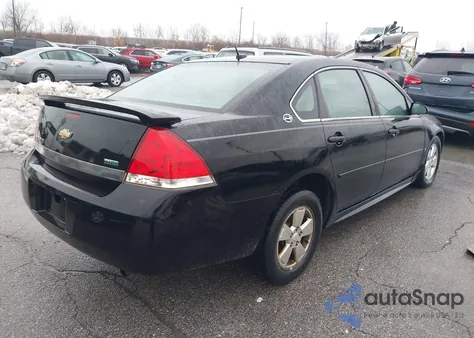 2009 Chevrolet Impala Lt из США, поврежденный, VIN 2G1WT57K791105635